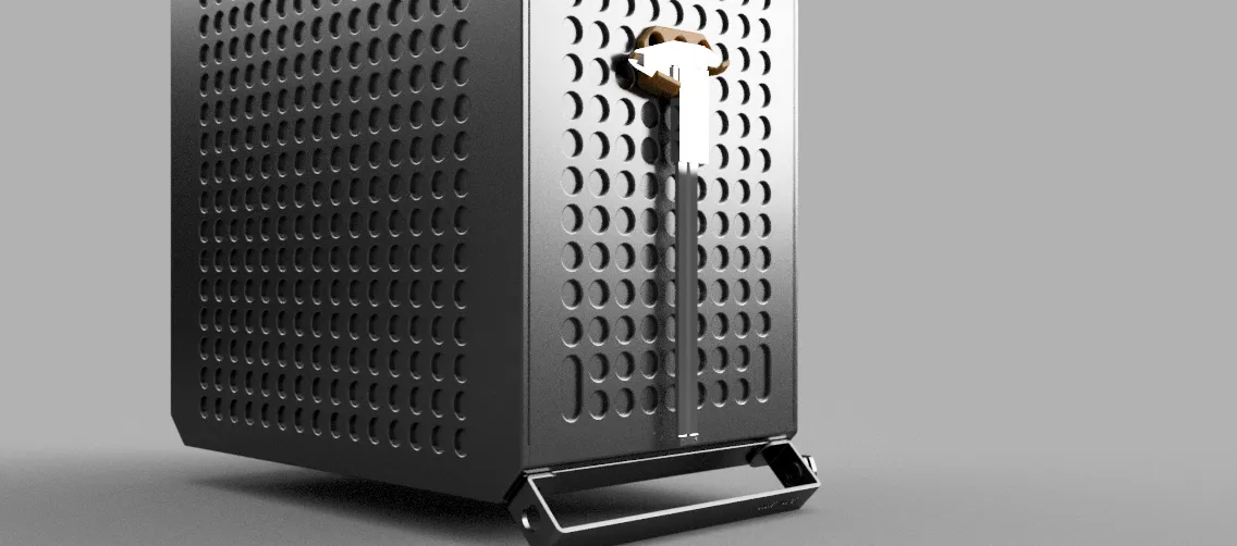 Giá đỡ thước cặp cho vỏ máy tính Cooler Master QUBE 500