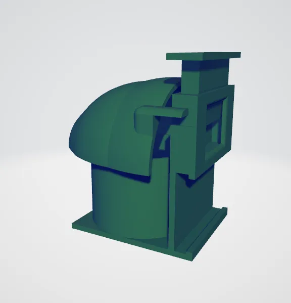 Máy cắt filament với thùng rác tiện lợi