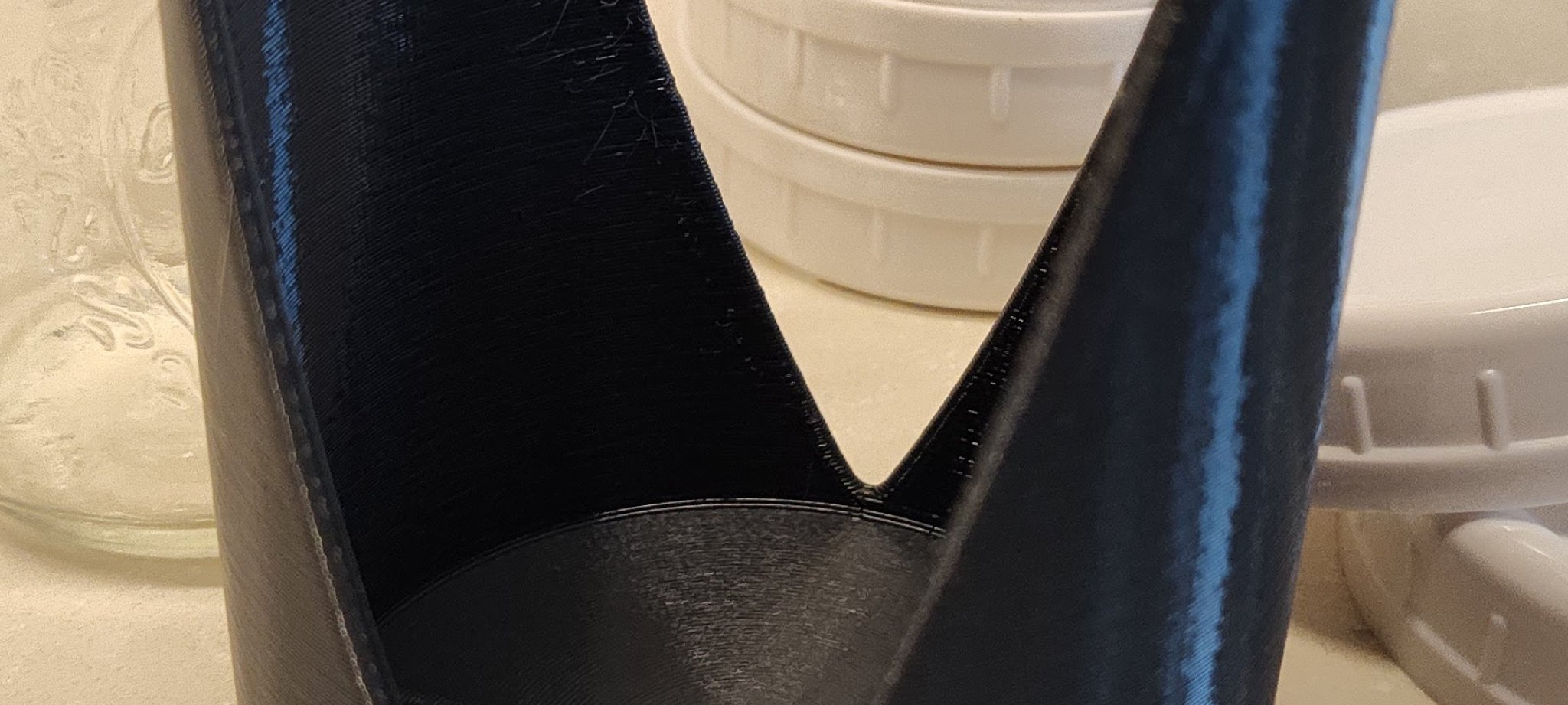 Giá đỡ nắp hũ thủy tinh bằng nhựa