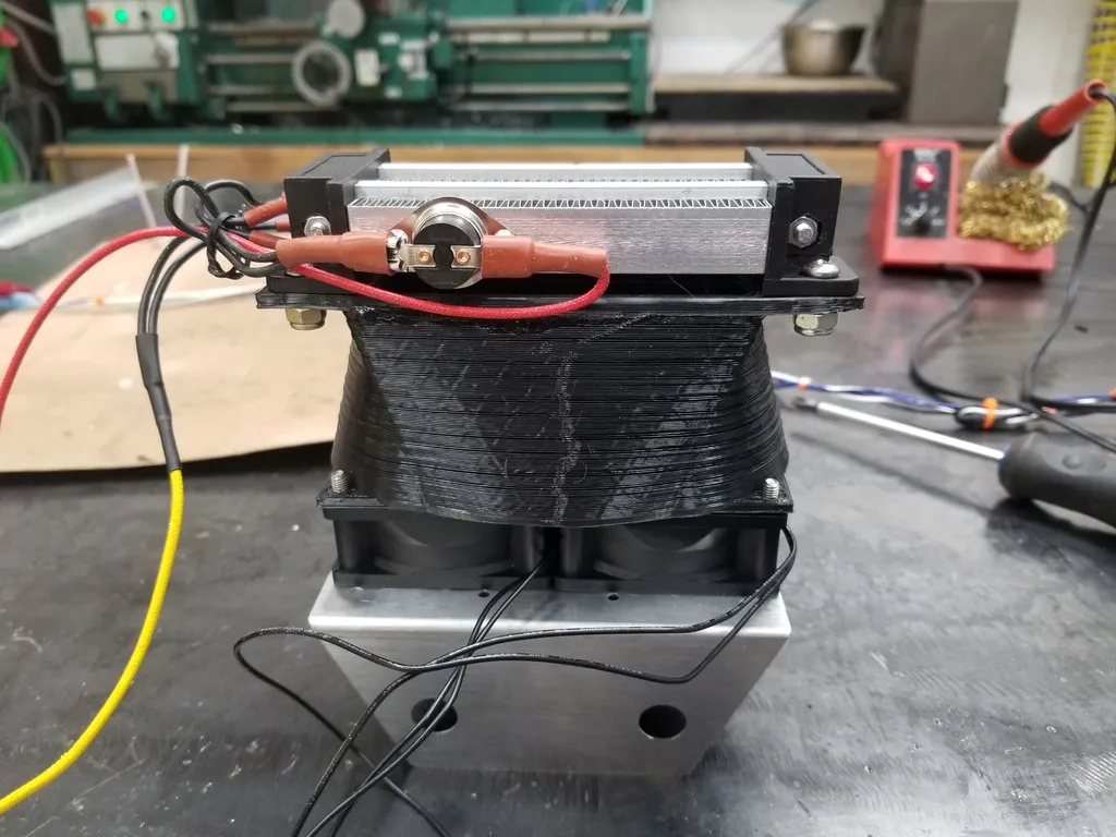 Bộ ống dẫn quạt sưởi cho máy in 3D enclosure