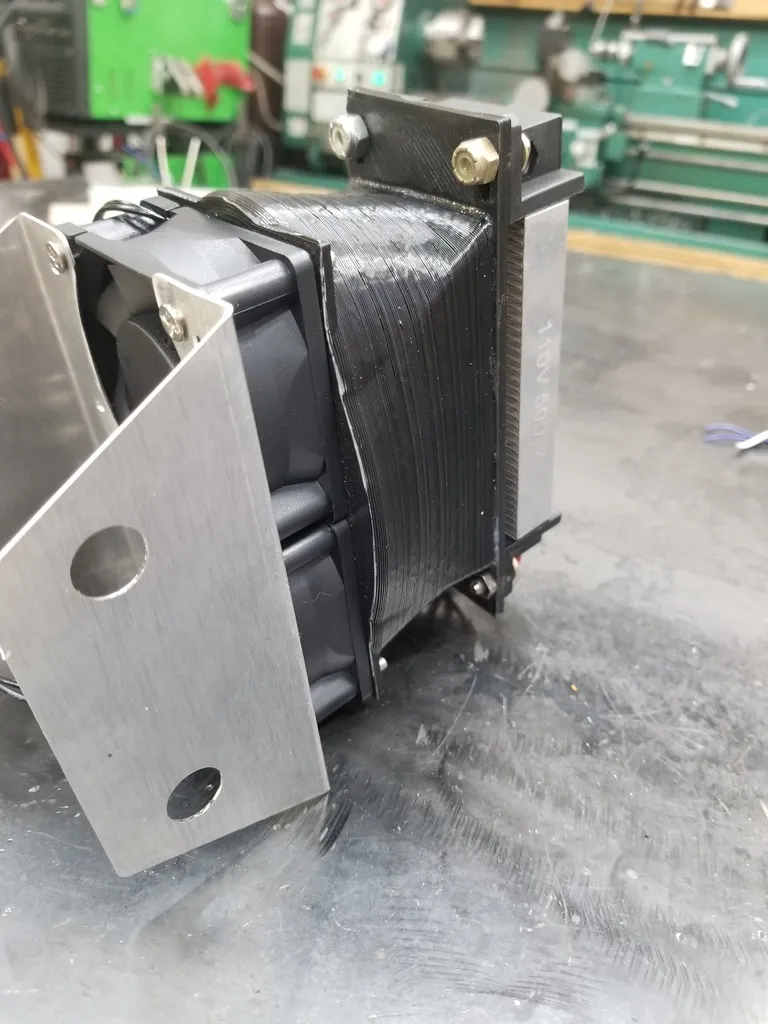 Bộ ống dẫn quạt sưởi cho máy in 3D enclosure