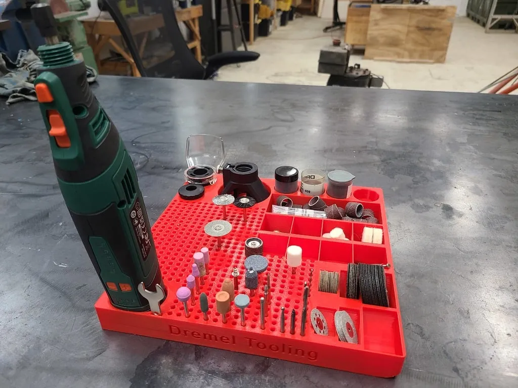 Khay phụ kiện cho máy khoan không dây Depstech / Dremel DC08