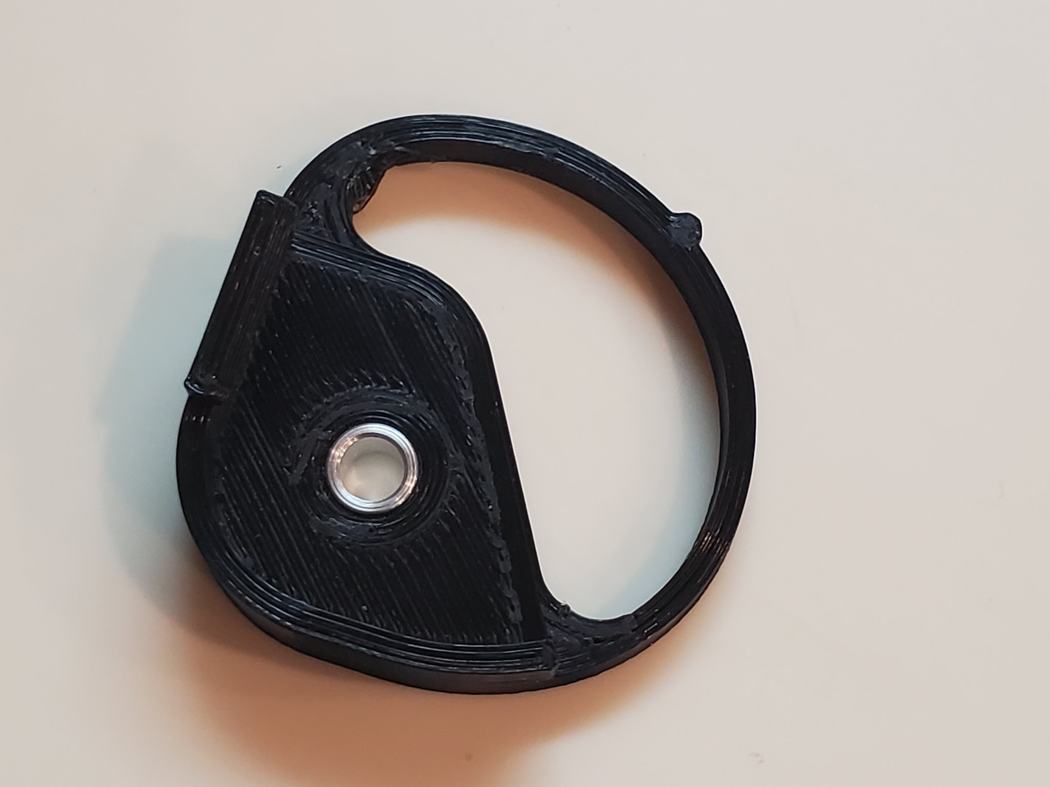 Núm điều chỉnh mức giường in Ender 3 với chèn kim loại