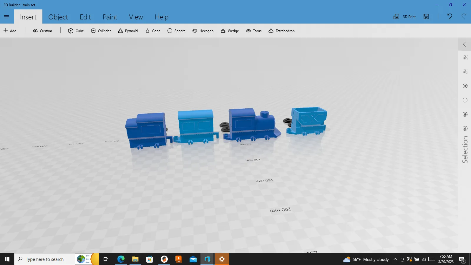 Bộ mô hình tàu hỏa có khớp nối nghệ thuật