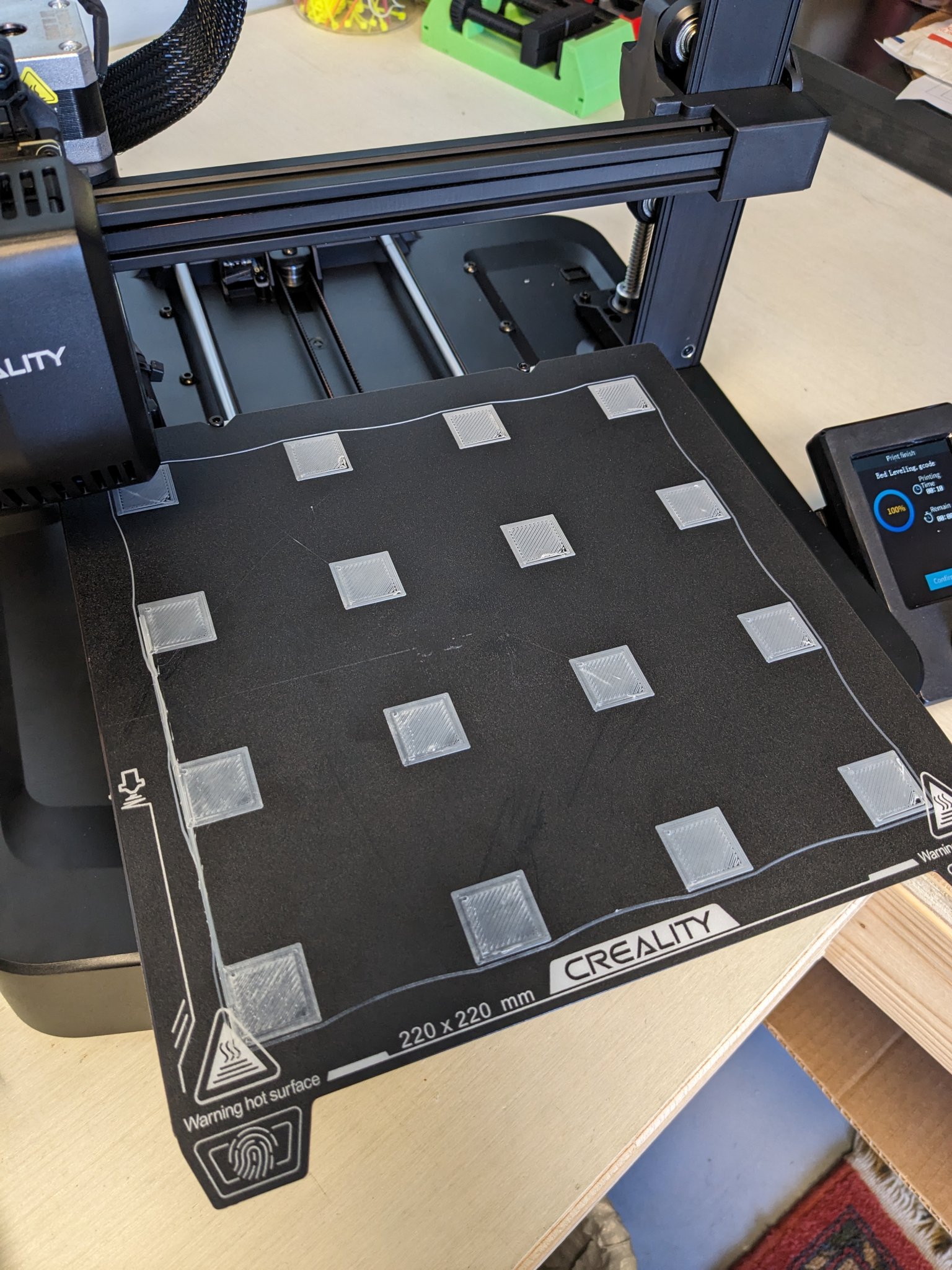 Tệp điều chỉnh độ cao giường cho máy in Ender 3 V3 SE