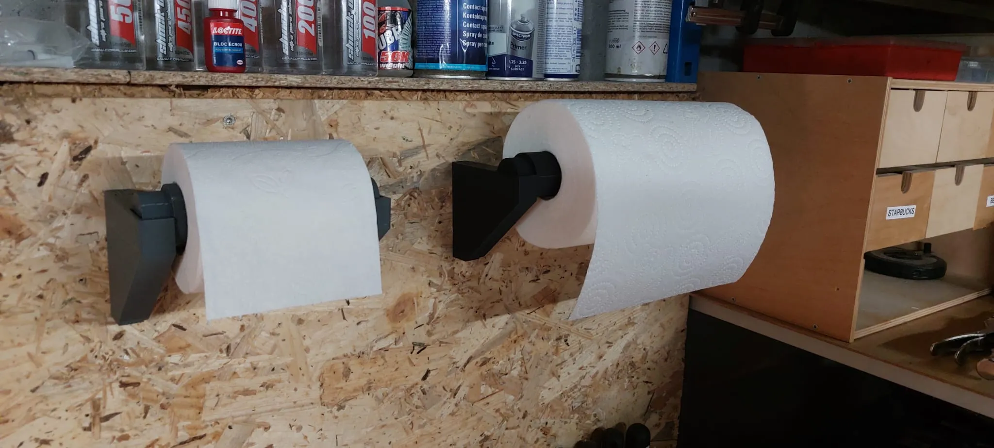 Giá đỡ cuộn giấy ăn mô-đun phiên bản nhỏ