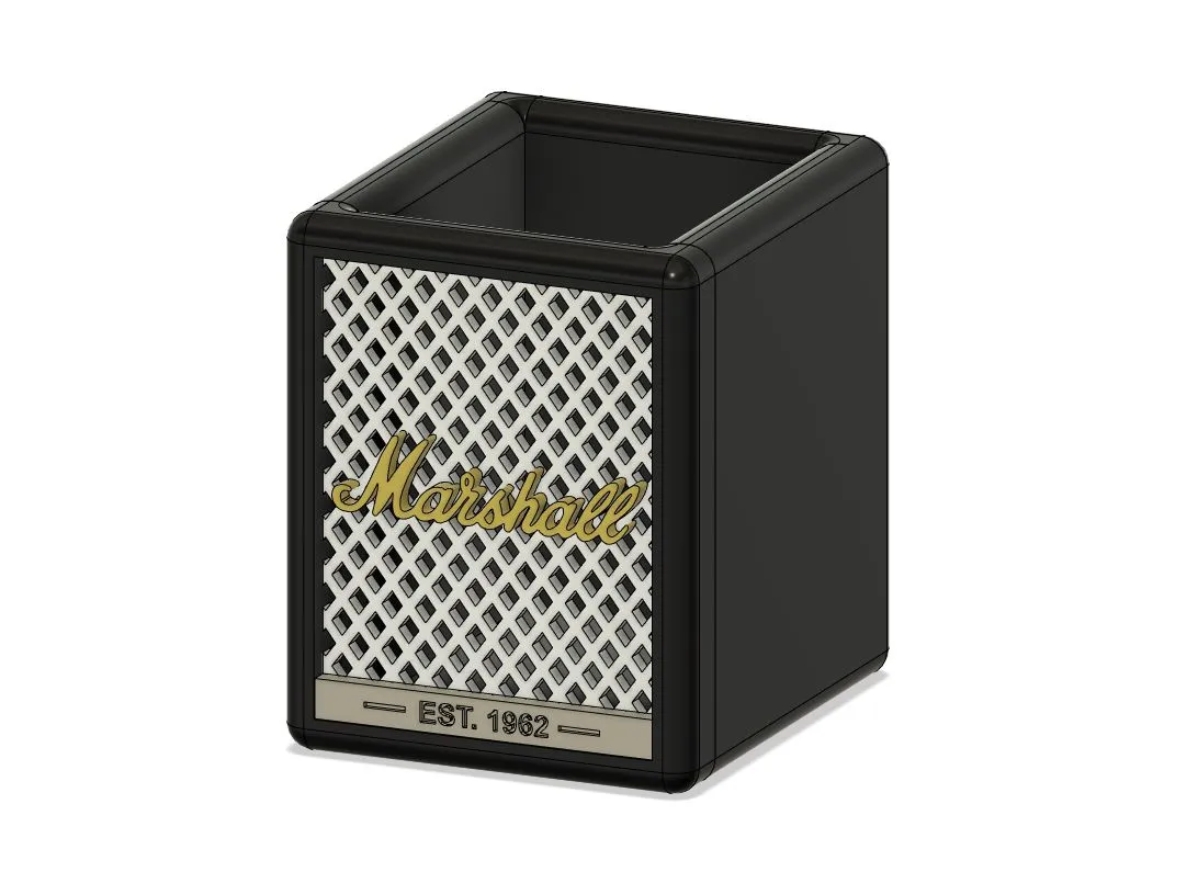 Giá đỡ bút Marshall thiết kế lấy cảm hứng từ loa Marshall