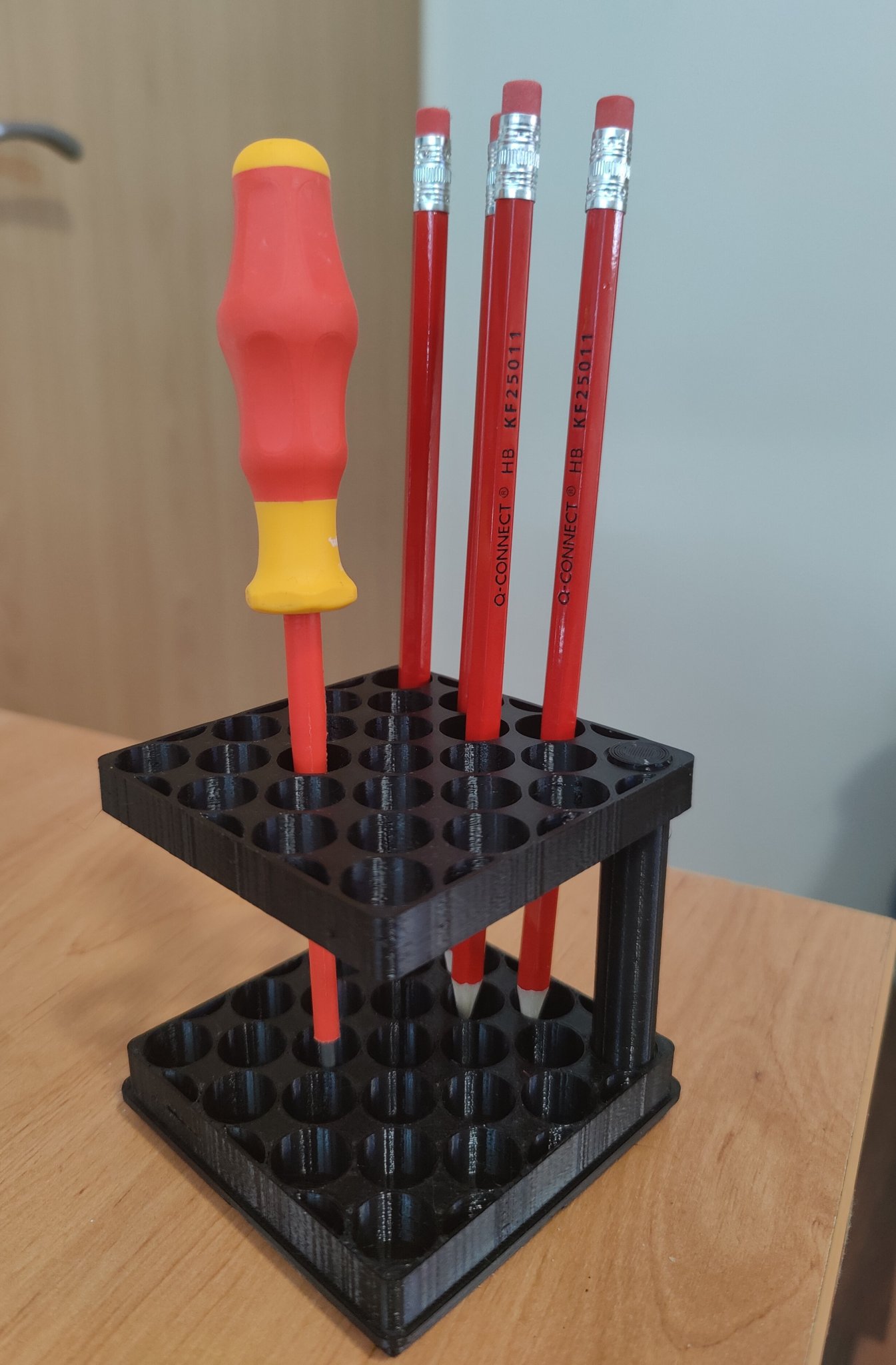 Giá đỡ bút chì/bút bi không cần keo Gridfinity