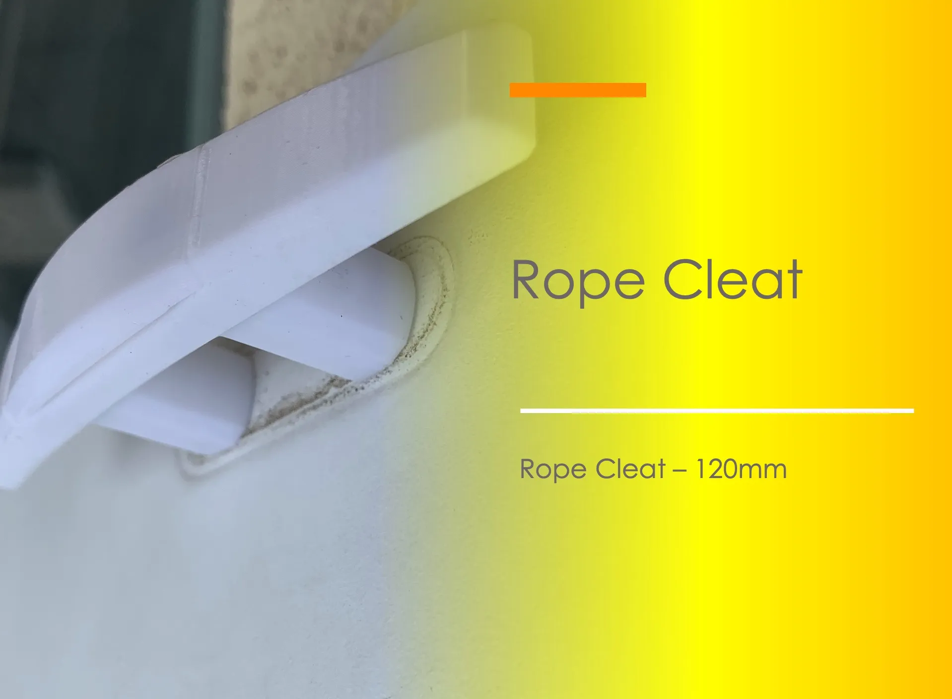 Thiết kế kẹp dây thừng với ốc vít ẩn