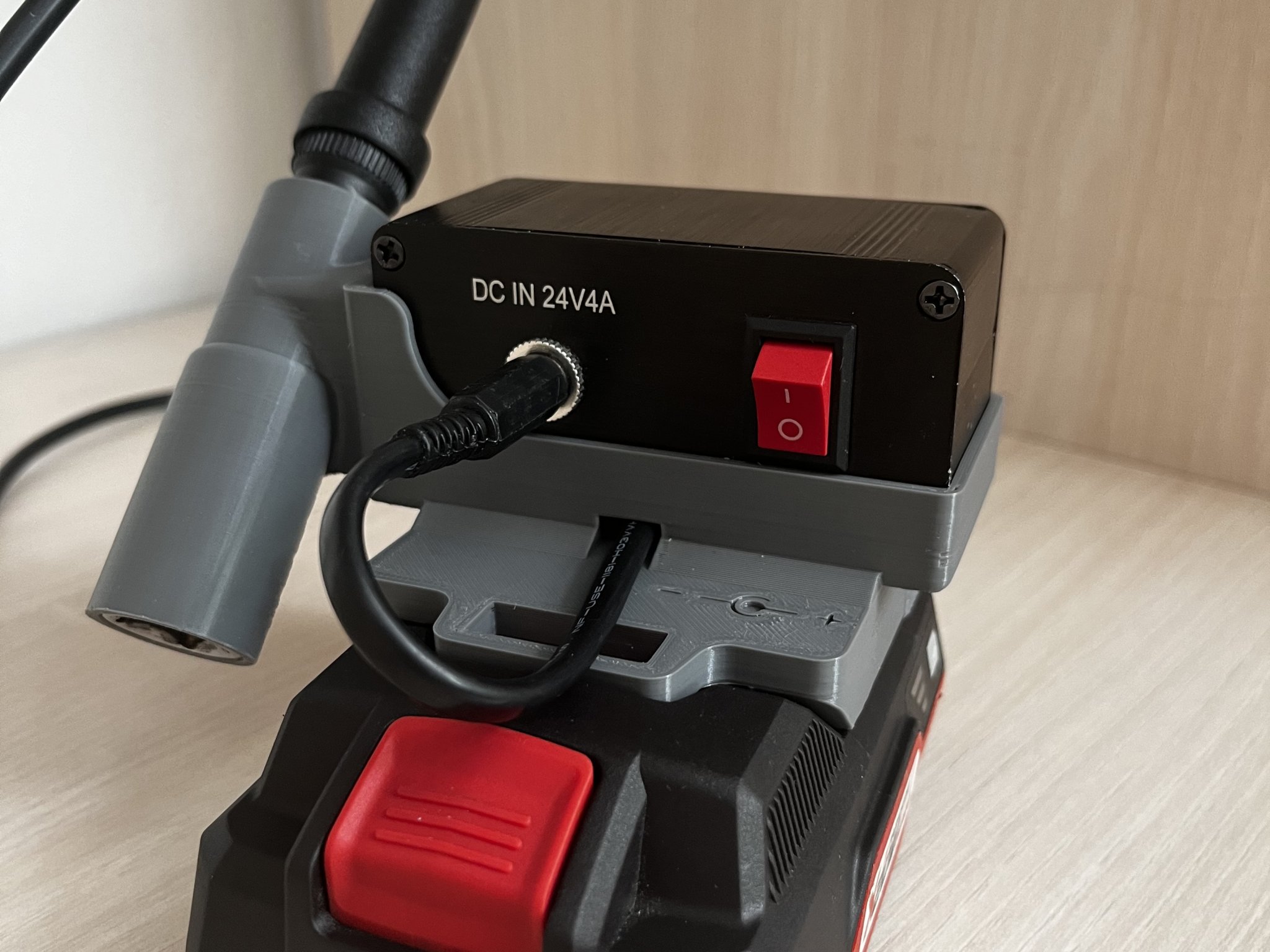 Bộ chuyển đổi QUICKO cho pin Parkside 20V thành trạm hàn