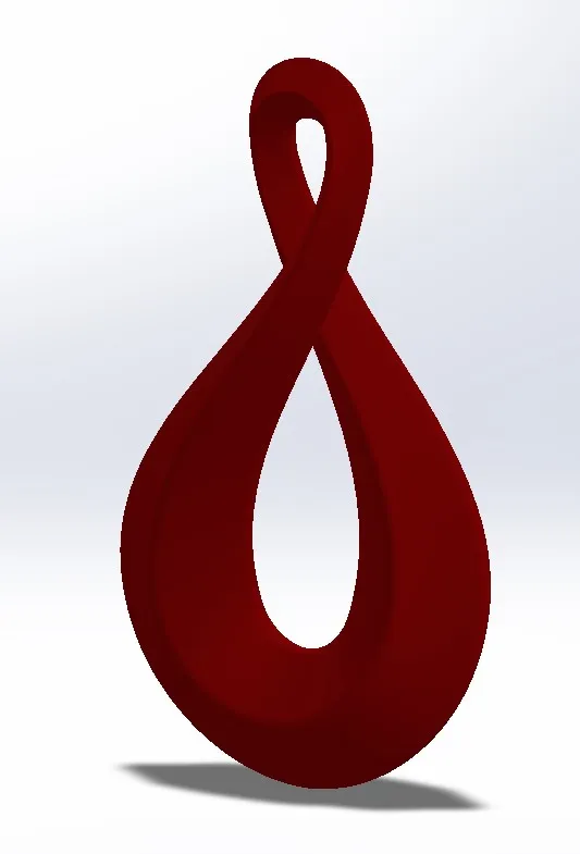 Mặt dây chuyền 46 mm cao dành cho phụ nữ