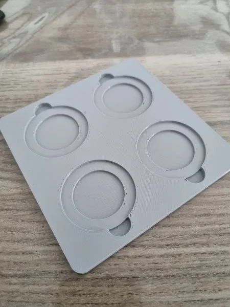 Giá đỡ khắc 4 đồng xu đồng 40mm cho Xtool F1