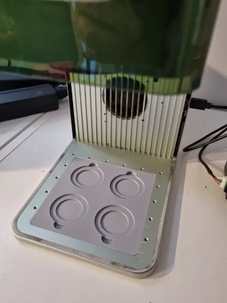 Giá đỡ khắc 4 đồng xu đồng 40mm cho Xtool F1