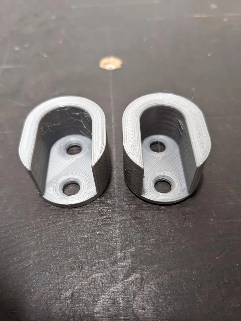 Giá đỡ tường cho thanh rèm Ikea RACKA 19mm