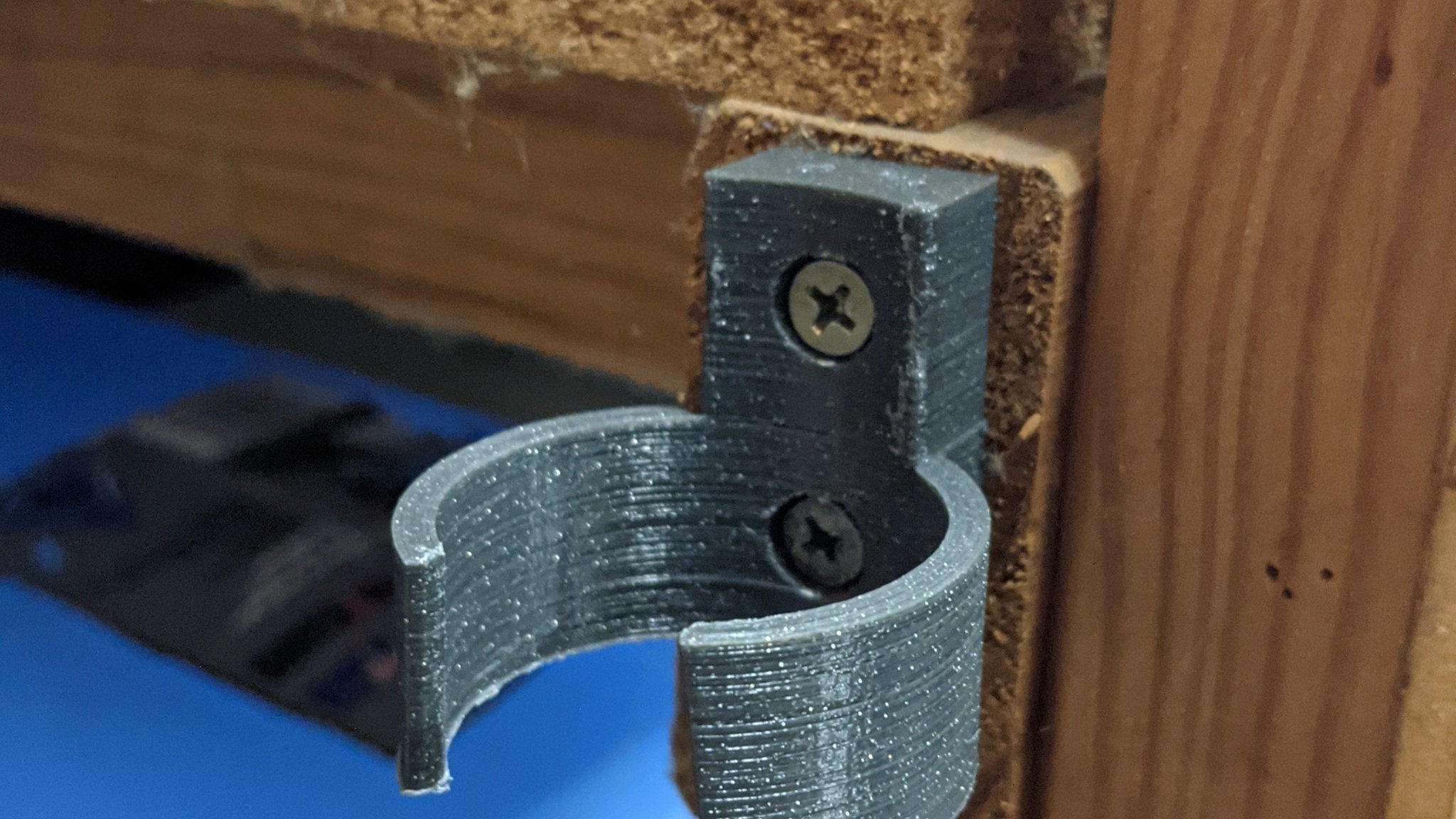 Giá đỡ ratchet khí nén treo tường đơn giản