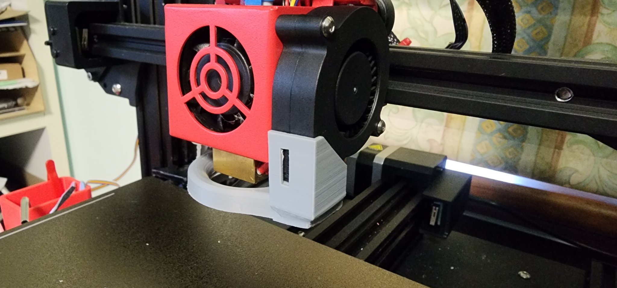 Cải tiến ống dẫn khí cho hotend drive trực tiếp Creativity