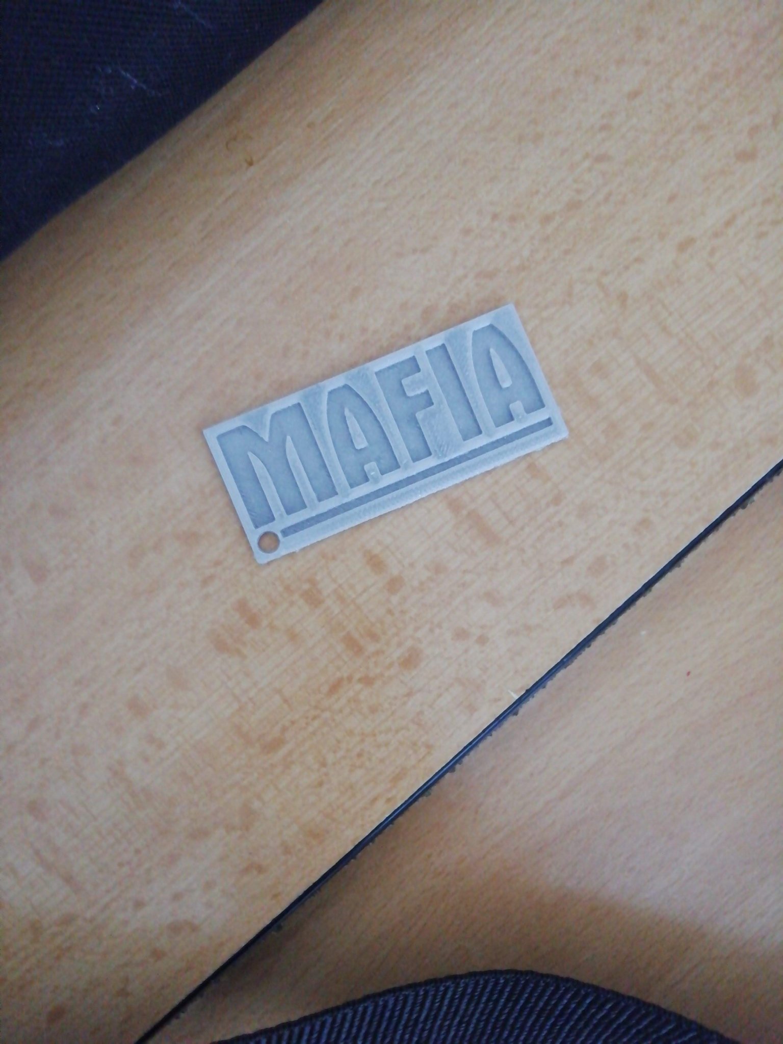 Móc khóa MAFIA phiên bản 2.0 với hiệu ứng chữ nổi