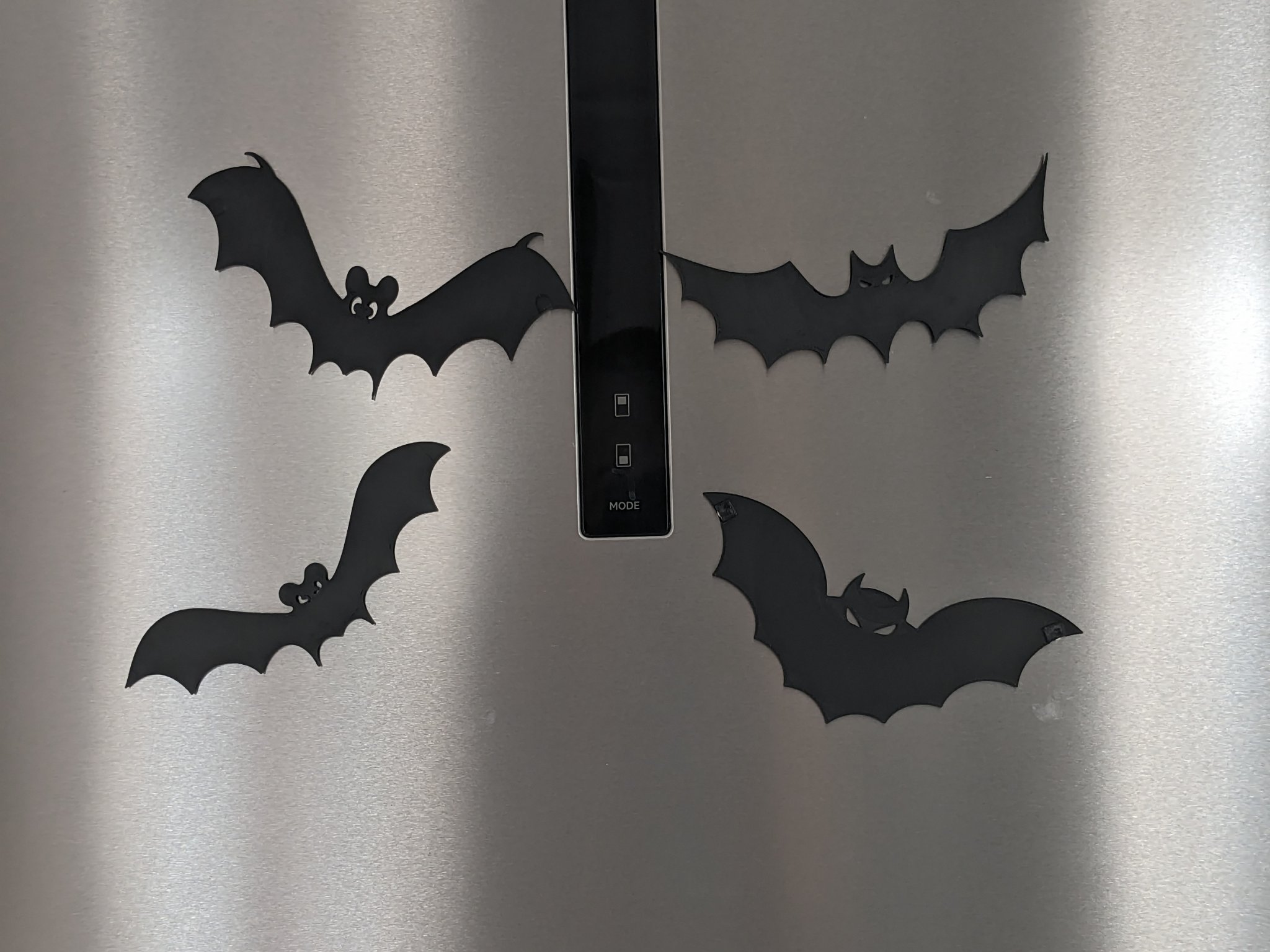 Nam châm tủ lạnh hình dơi Halloween