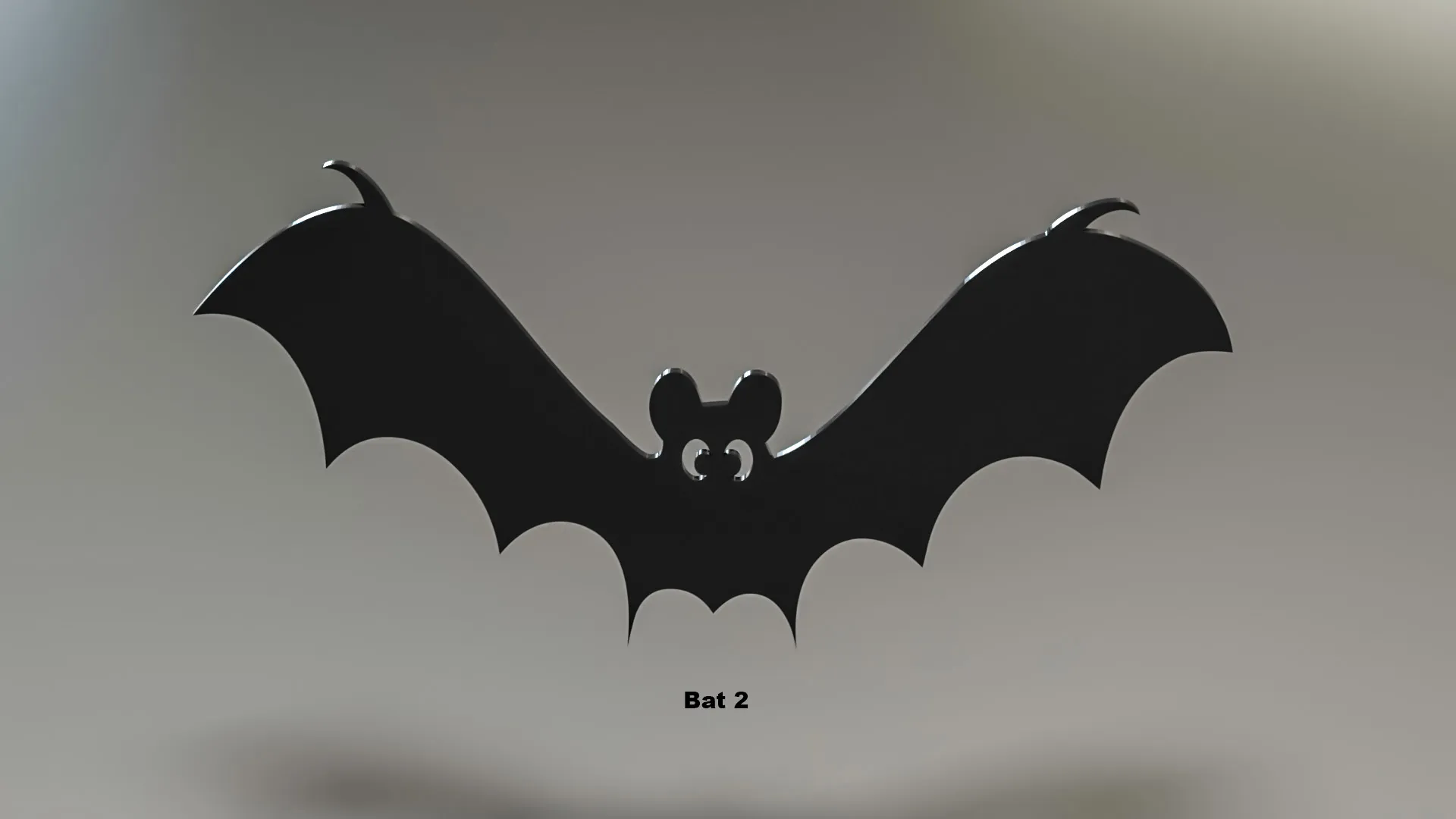 Mô hình dơi treo trang trí Halloween đáng sợ 16 cm