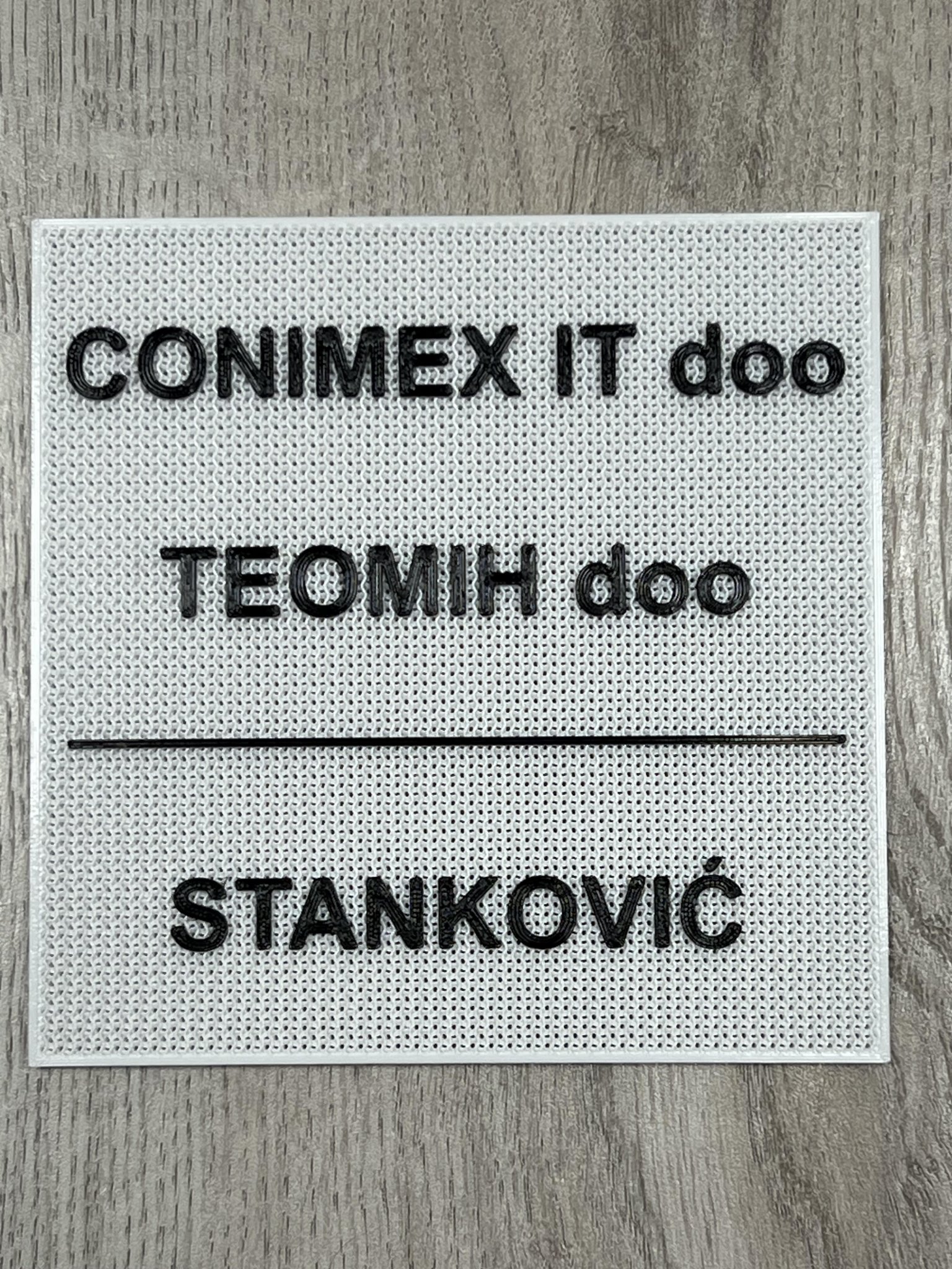 Biển số nhà thiết kế rỗng chịu gió tốt