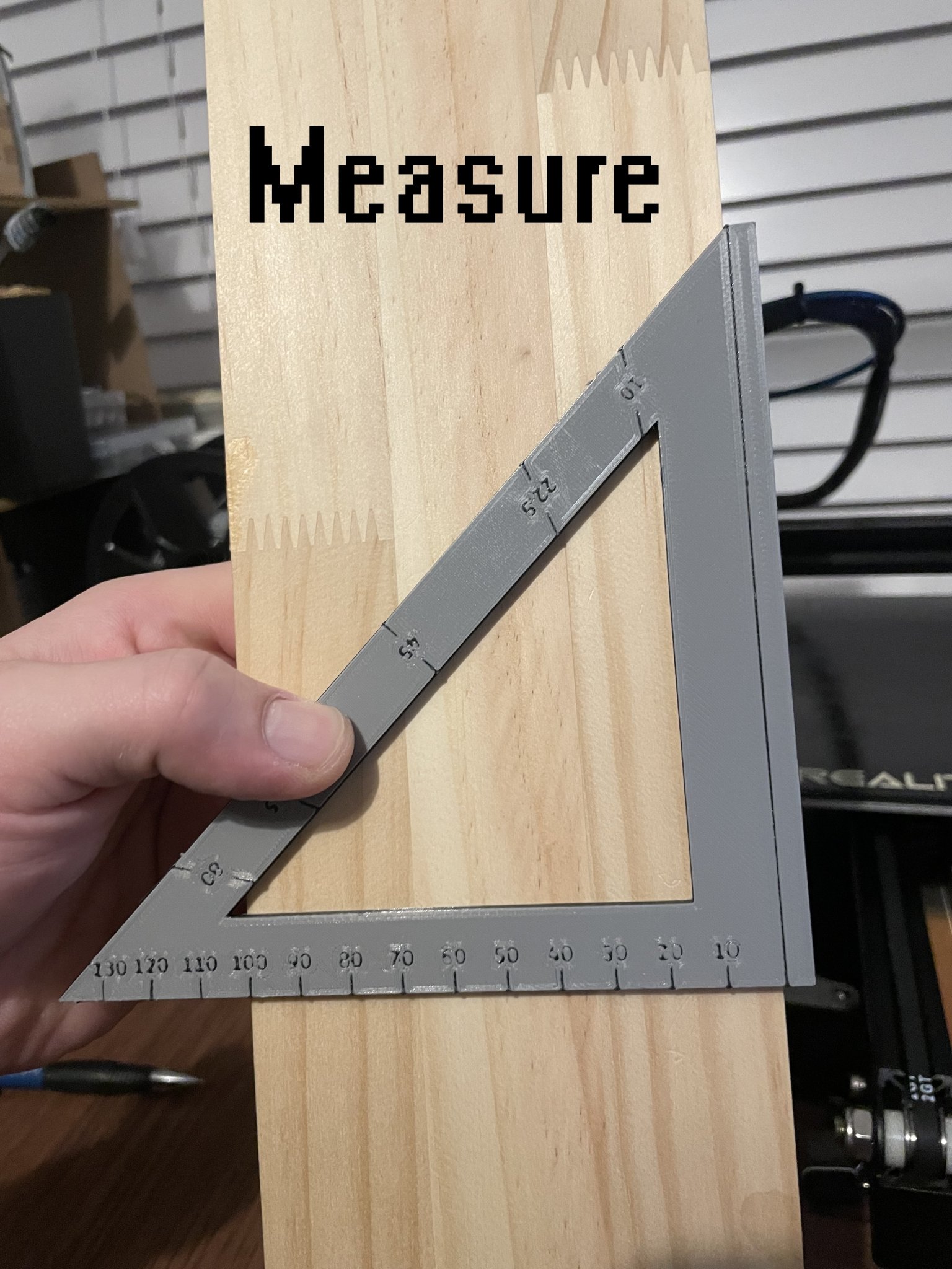 Thước vuông tốc độ V2 cho công việc xây dựng