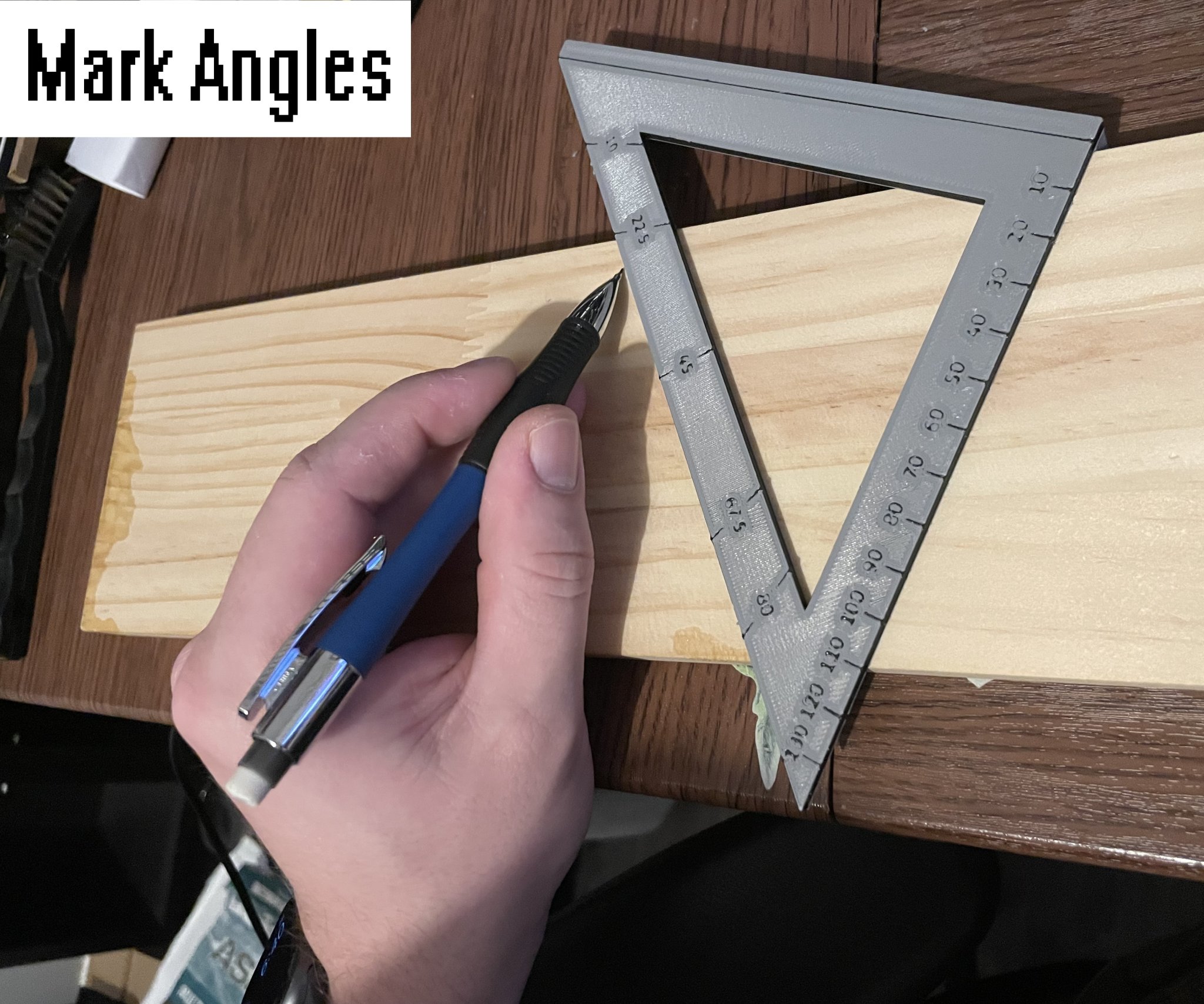 Thước vuông tốc độ V2 cho công việc xây dựng