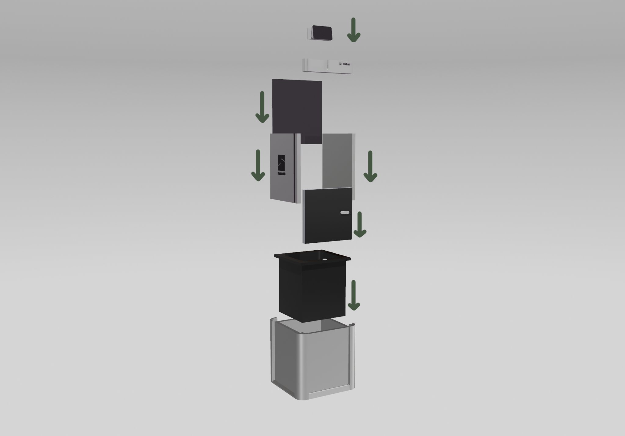 Giá đỡ để bàn Bambu Lab X1C thiết kế độc đáo