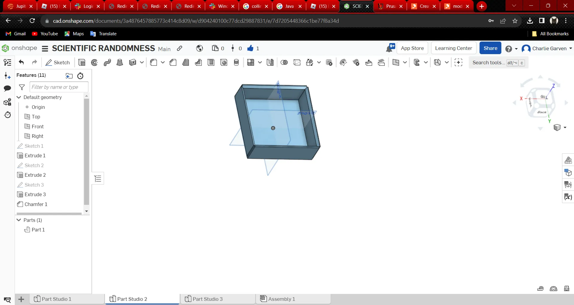 Hộp chứa linh kiện lắp ghép cho máy in 3D