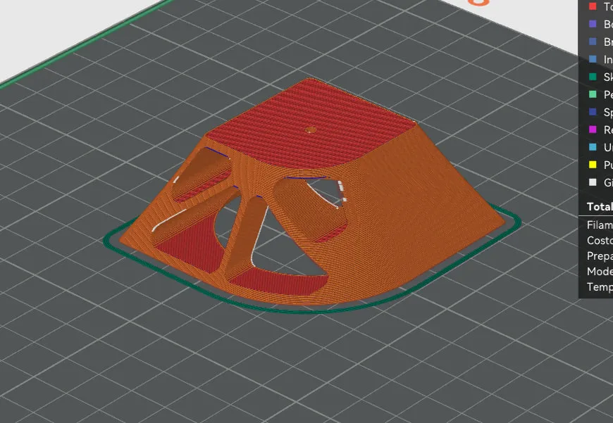 Bộ chân đỡ rung TPU cho máy in Kingroon KLP1