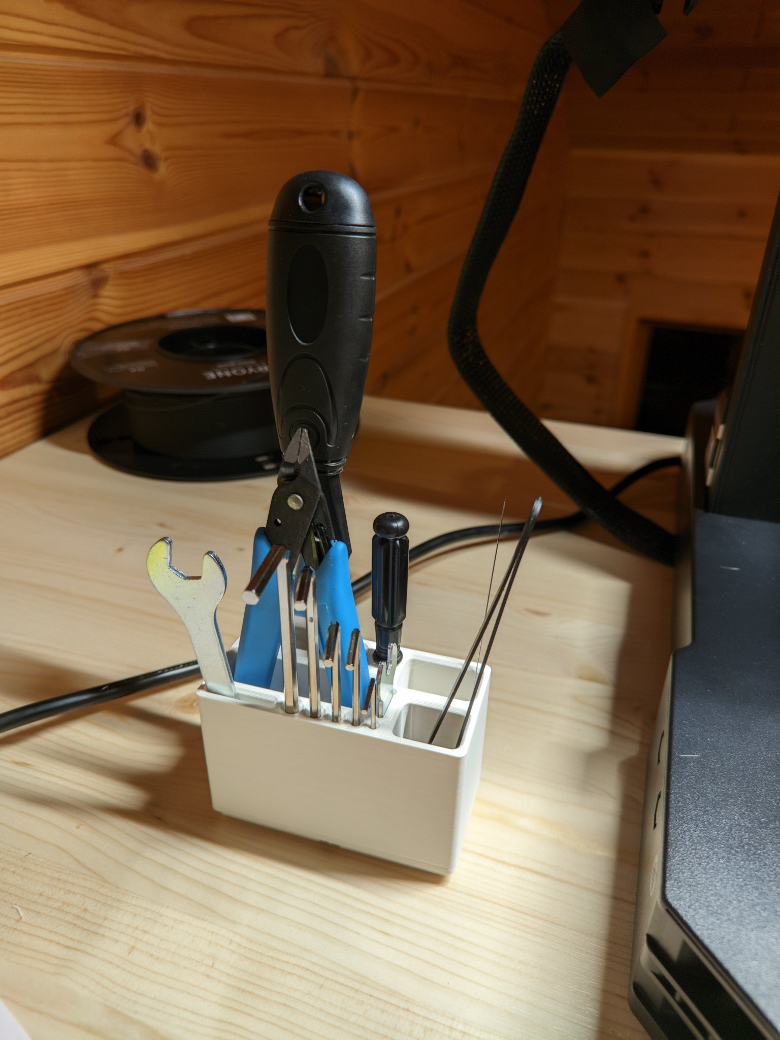 Giá đỡ dụng cụ Gridfinity cho máy in Ender 3