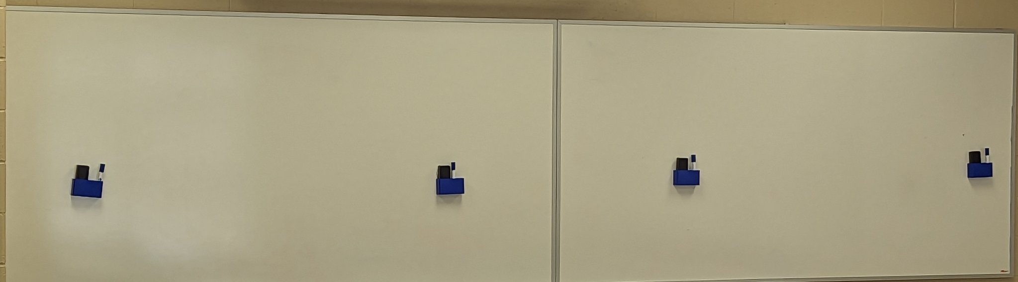 Giá đỡ bảng trắng từ tính cho 2 bút và 1 cục tẩy