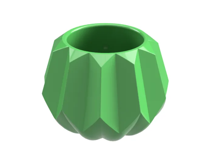 Chậu cây hình học cho cây xương rồng và cây khác