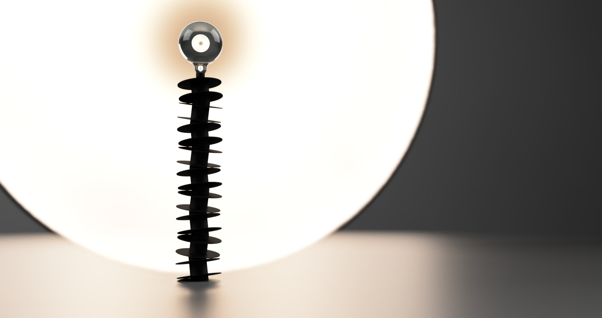 Đèn đứng từ cuộn filament tái chế SPLMP