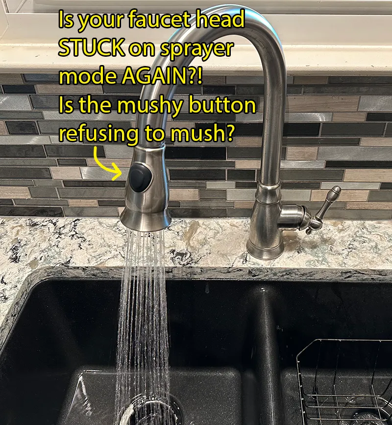 Thay thế đầu vòi phun cho bồn rửa chén nhà bếp