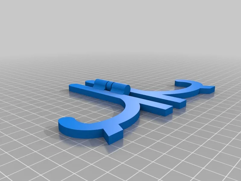 Giá đỡ tranh đa năng có bản lề in 3D