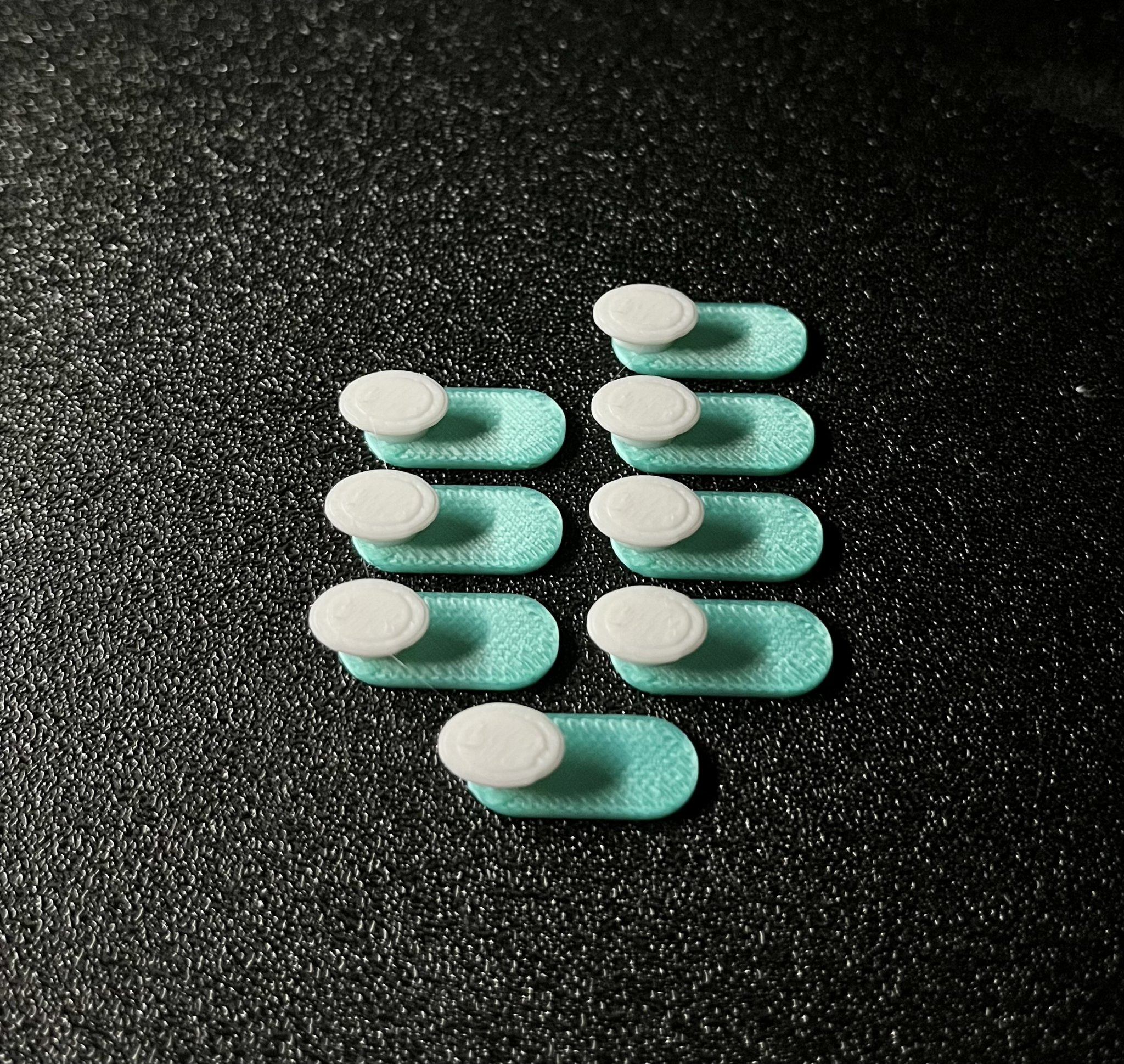 Danh sách công việc trống với dấu kiểm bật tắt