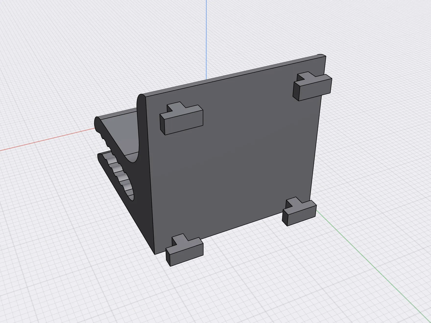 Giá đỡ cho báo động giao thông Saphe Drive Mini trên VW Passat B8