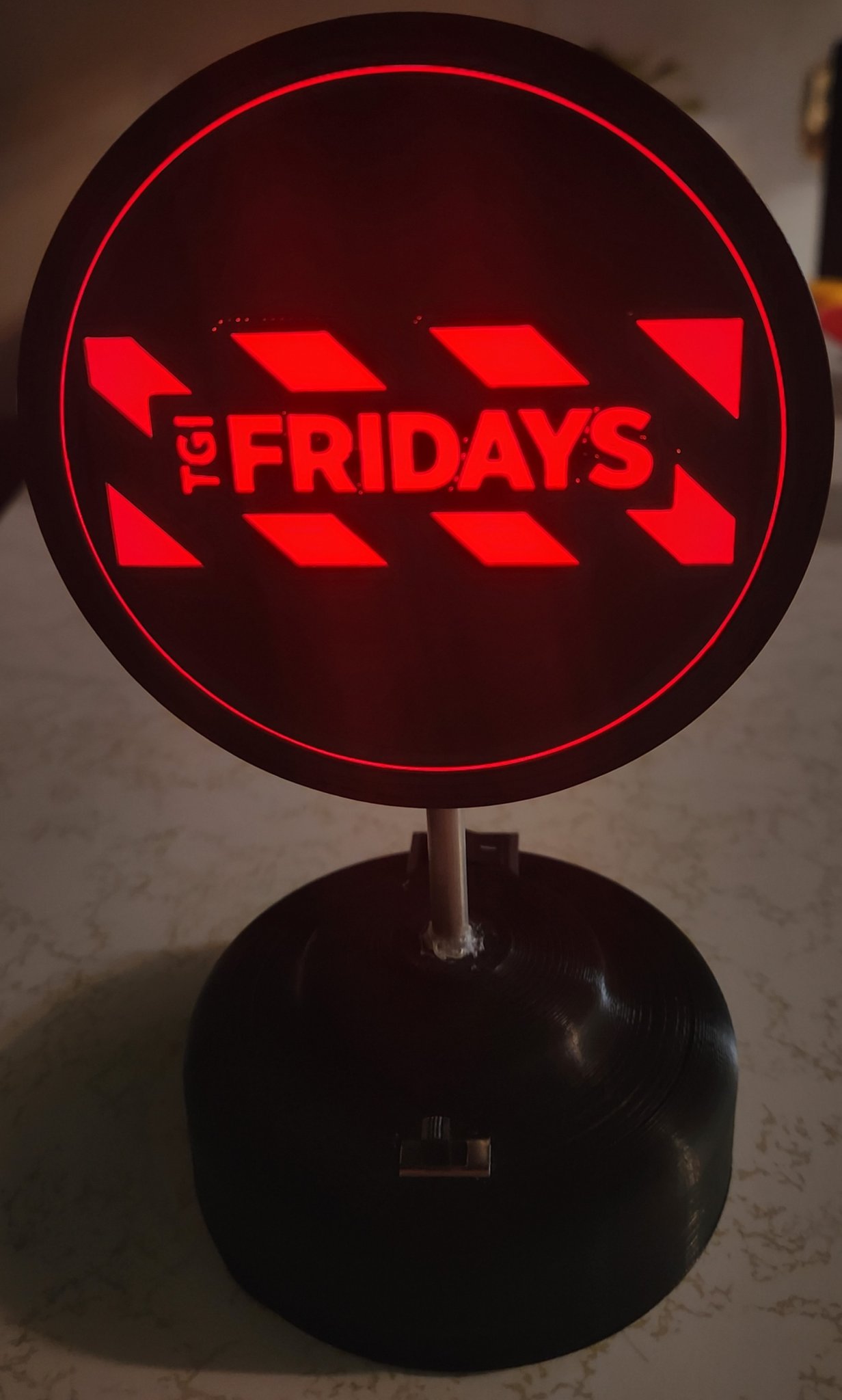 Đèn bàn Neopixel với ống kính có thể tháo rời