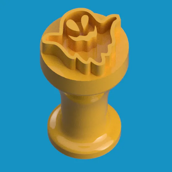 Dấu ấn cho bánh kẹo Halloween và brigadeiro