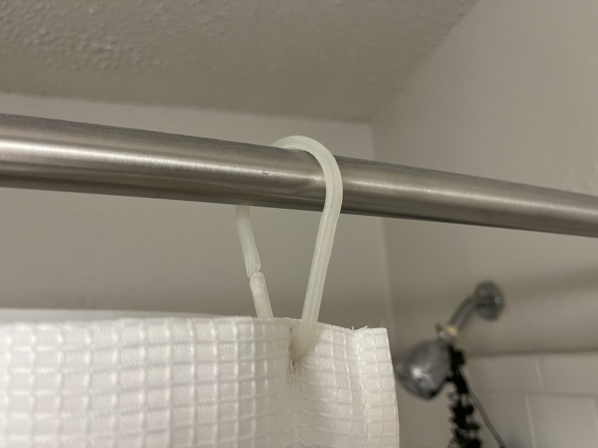 Móc treo rèm tắm cho thanh có đường kính lên tới 40mm