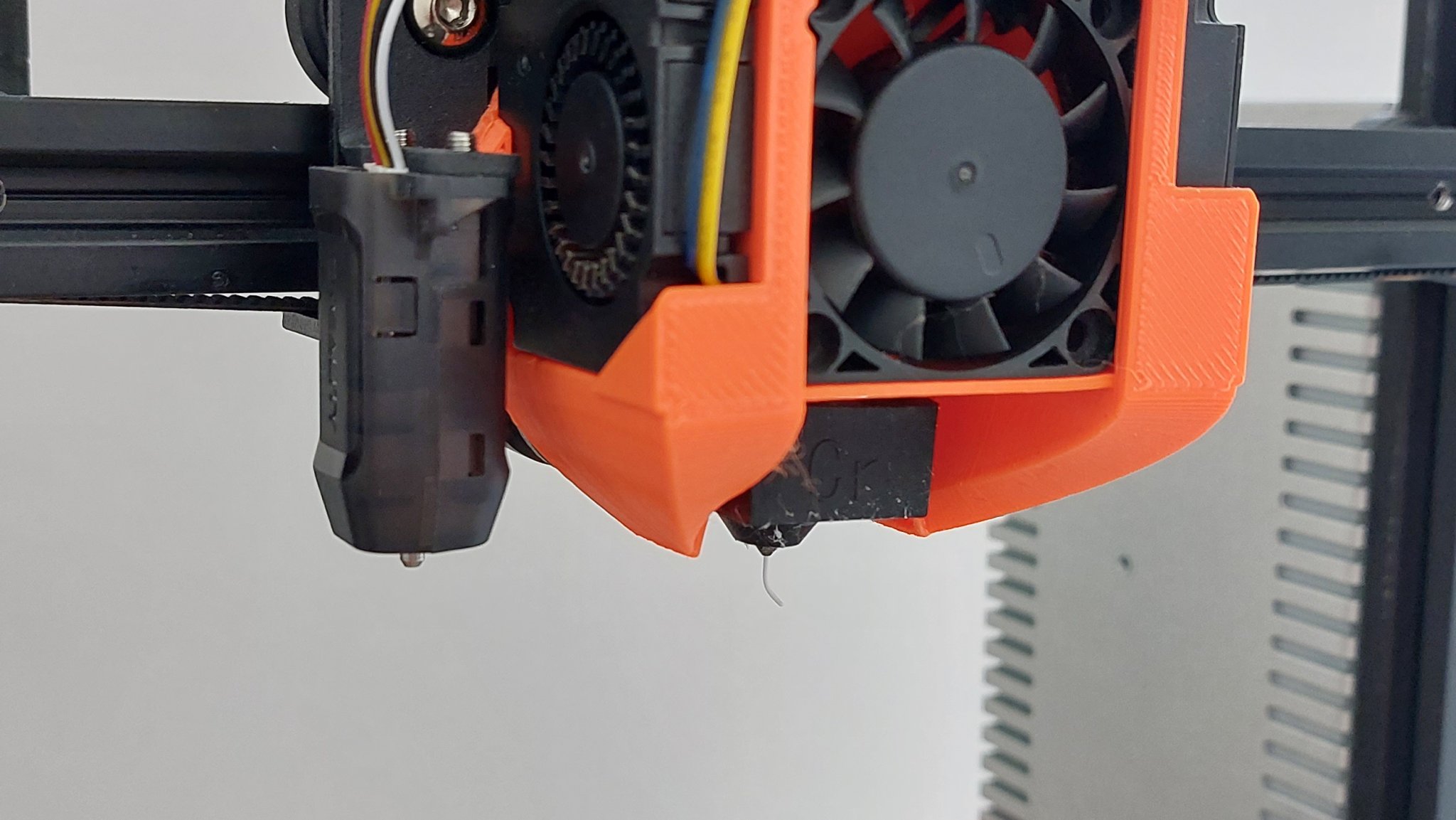 Bọc quạt tối giản không vít cho máy in Ender 3