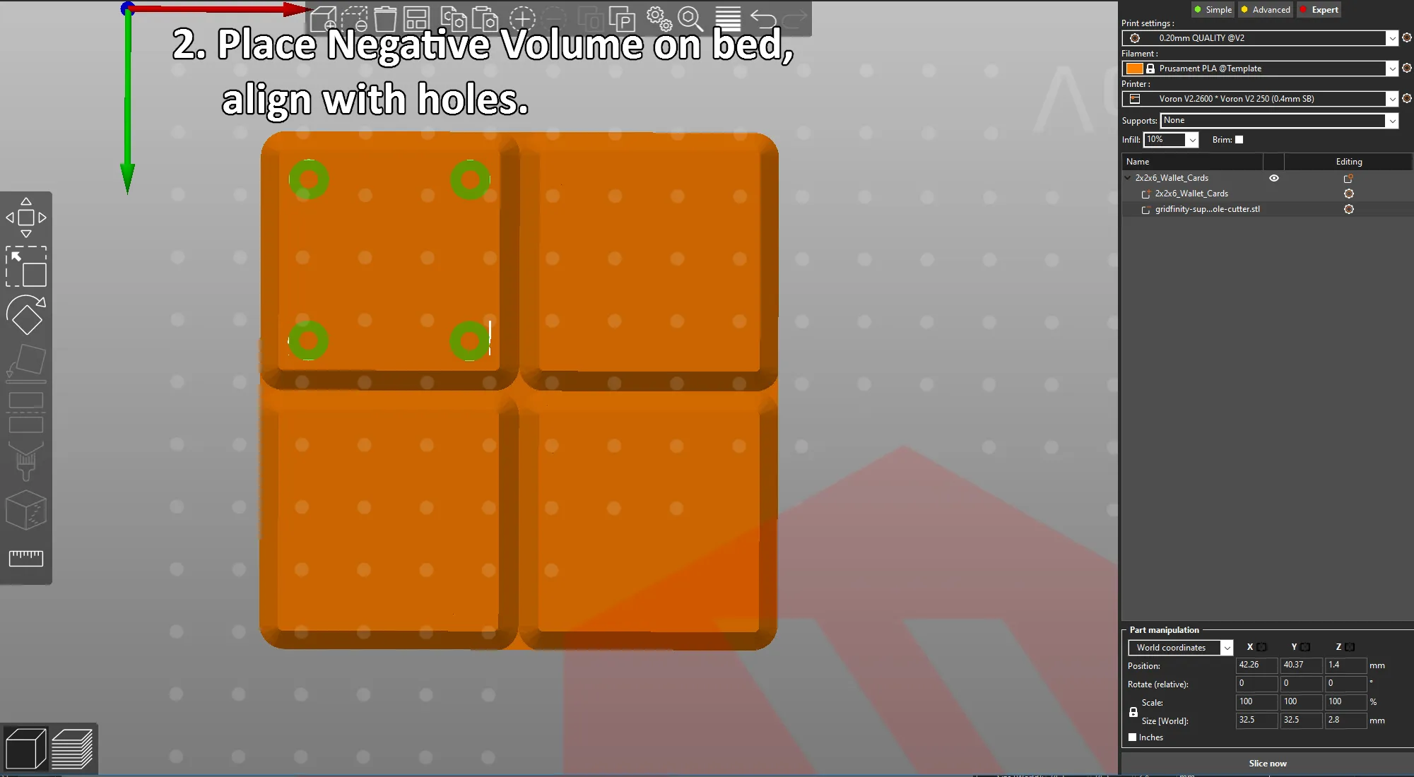 Lỗ Gridfinity hoàn hảo để sửa chữa các lỗ không đều của ...