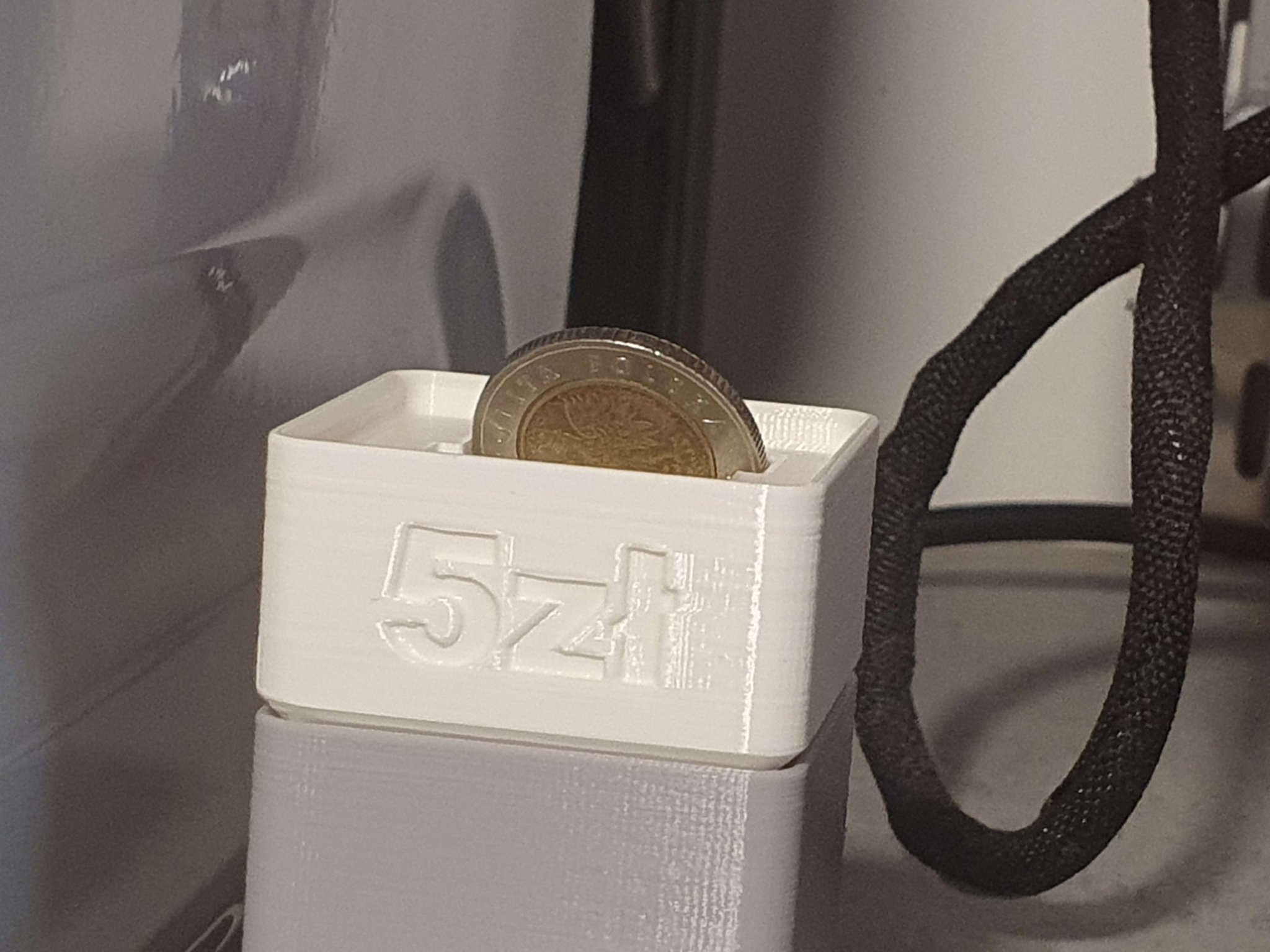 Giá đỡ tiền xu Gridfinity cho đồng zloty và grosz