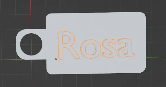 Móc khóa hình hoa hồng tinh tế