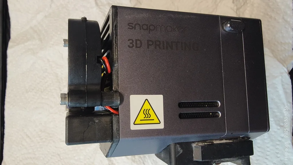 Quạt làm mát Snapmaker 2.0 3DP 5015 - điều chỉnh tấm bên