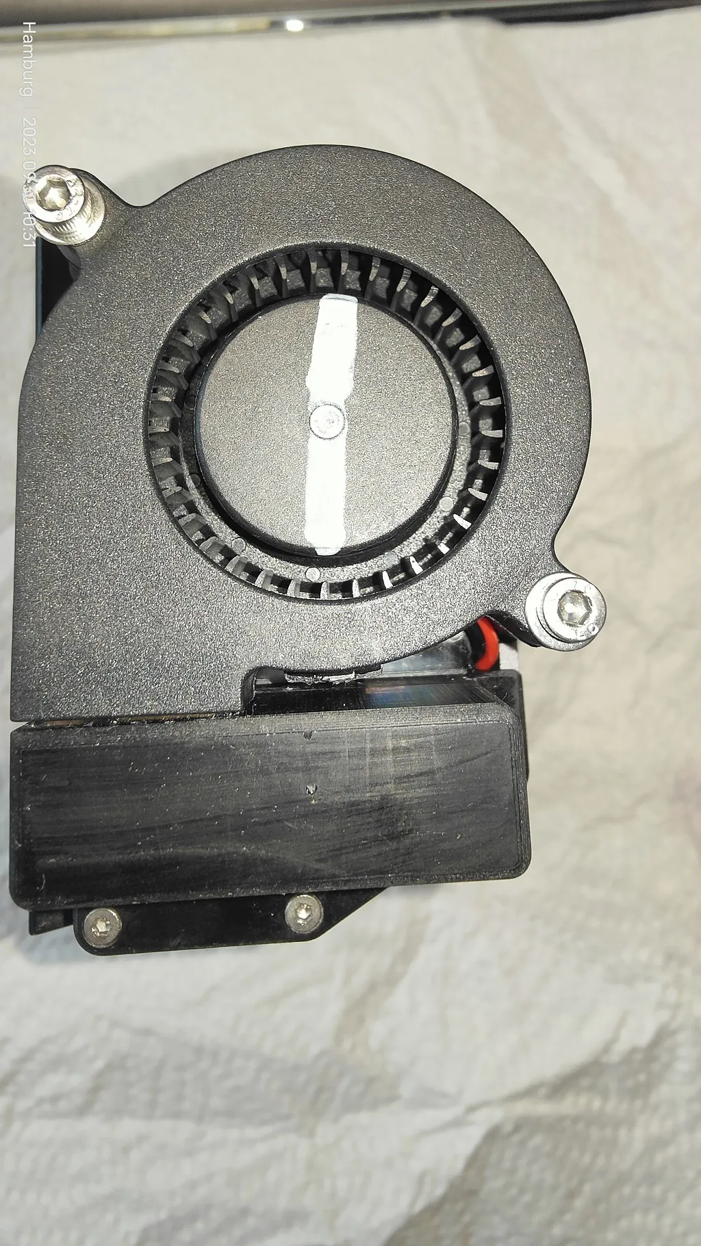 Quạt làm mát Snapmaker 2.0 3DP 5015 - điều chỉnh tấm bên