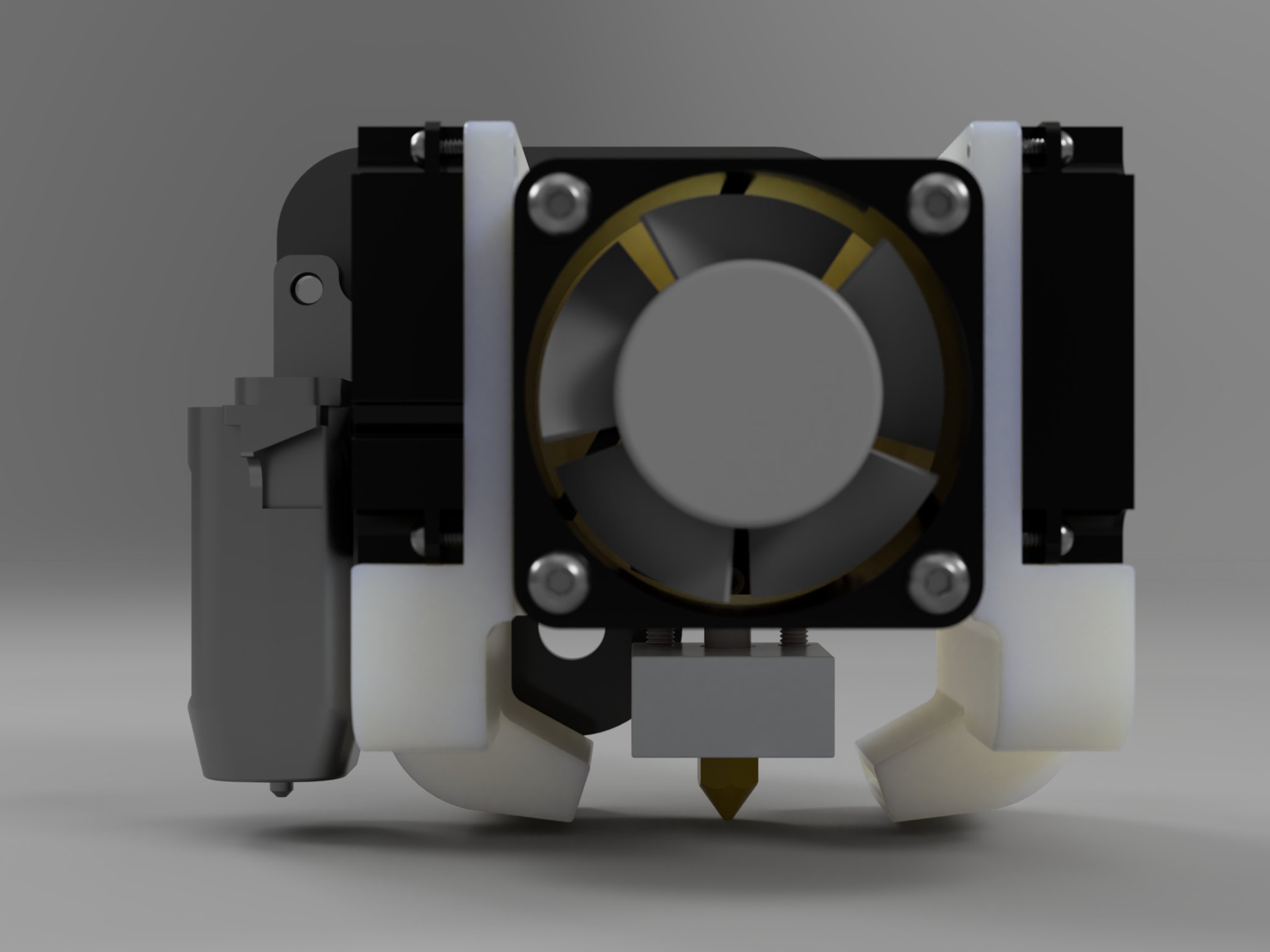 Bộ quạt và nắp đầu đốt mini Satsana Dual 4010 cho Ender 3 v2