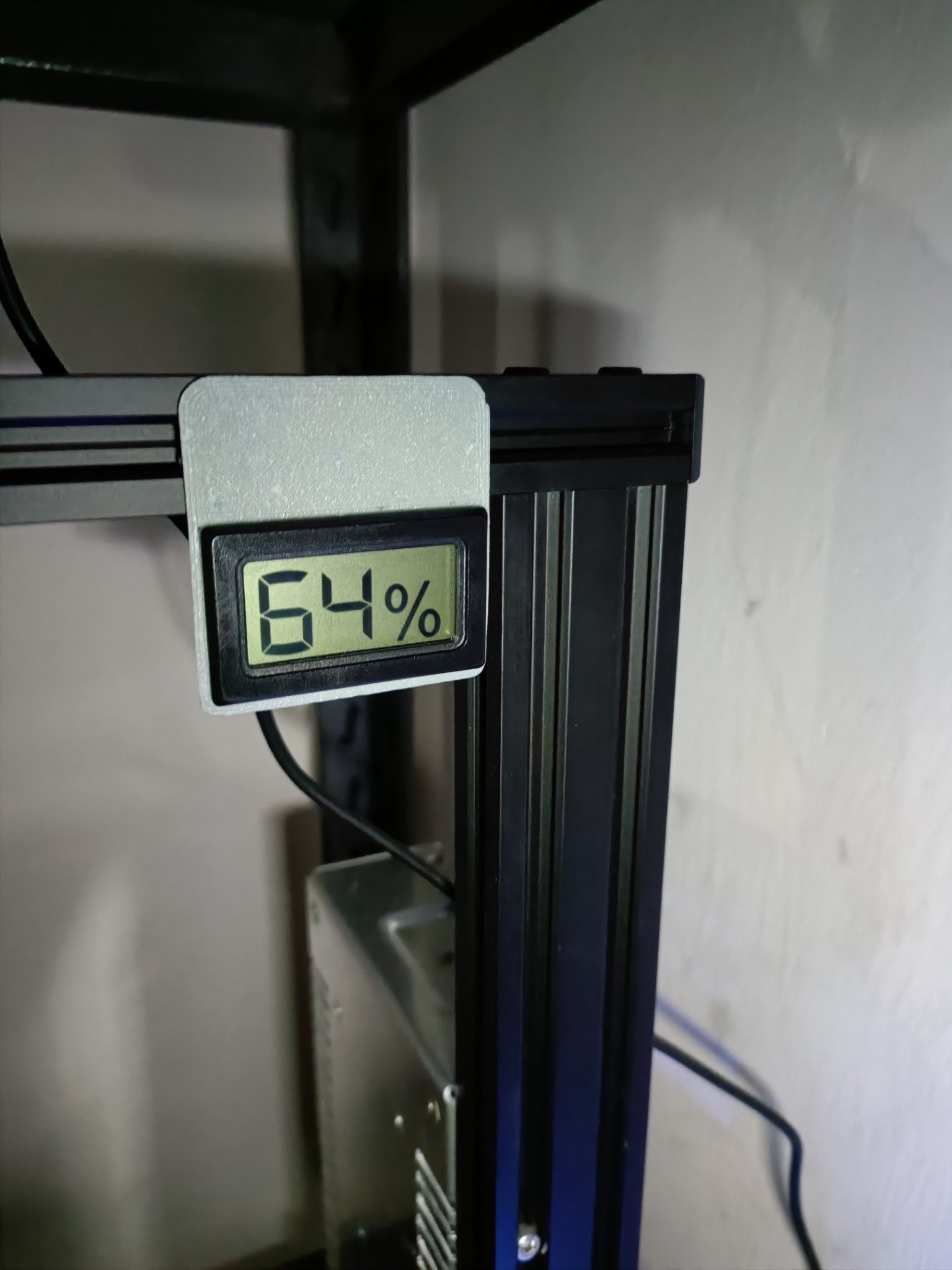 Giá đỡ hygrometer gắn trên thanh nhôm 2020