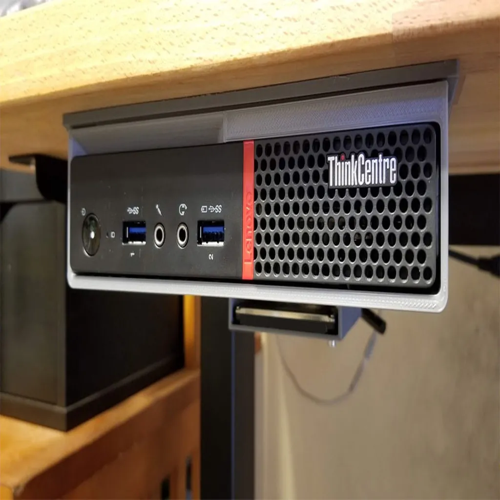 Giá đỡ trượt dưới bàn cho máy tính Tiny PC Lenovo M700