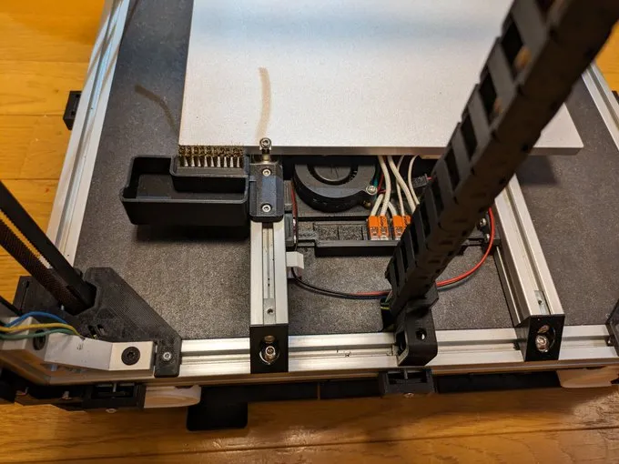 Giá đỡ quạt 5015 cho giường in trên khung nhôm 2020